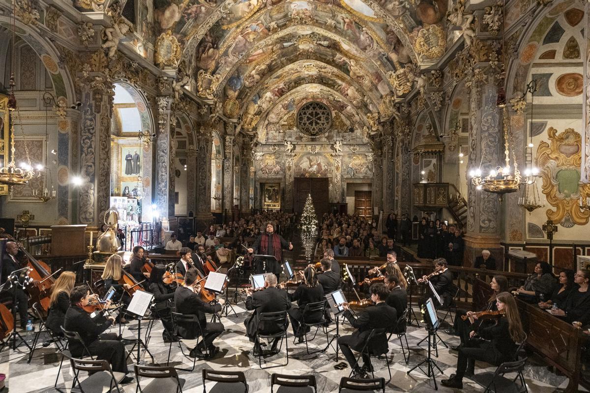 La orquesta Virtuós Mediterrani, en un concierto