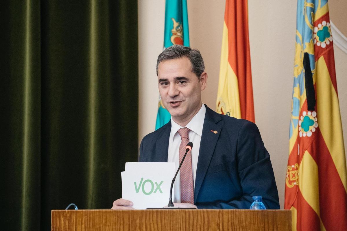 Antonio Ortolá es el portavoz adjunto del equipo de gobierno y portavoz de Vox.