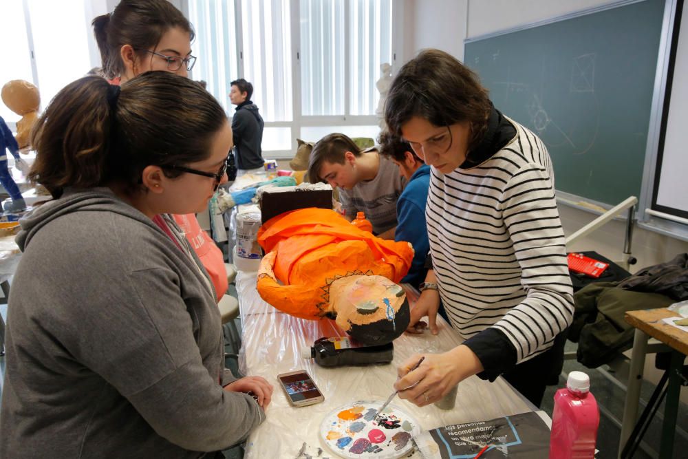 Falles a l'IES Cid Campeador i al CEIP López Rosat