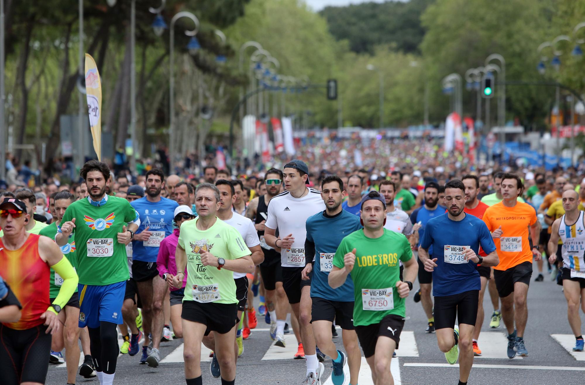 Búscate entre los participantes de la carrera