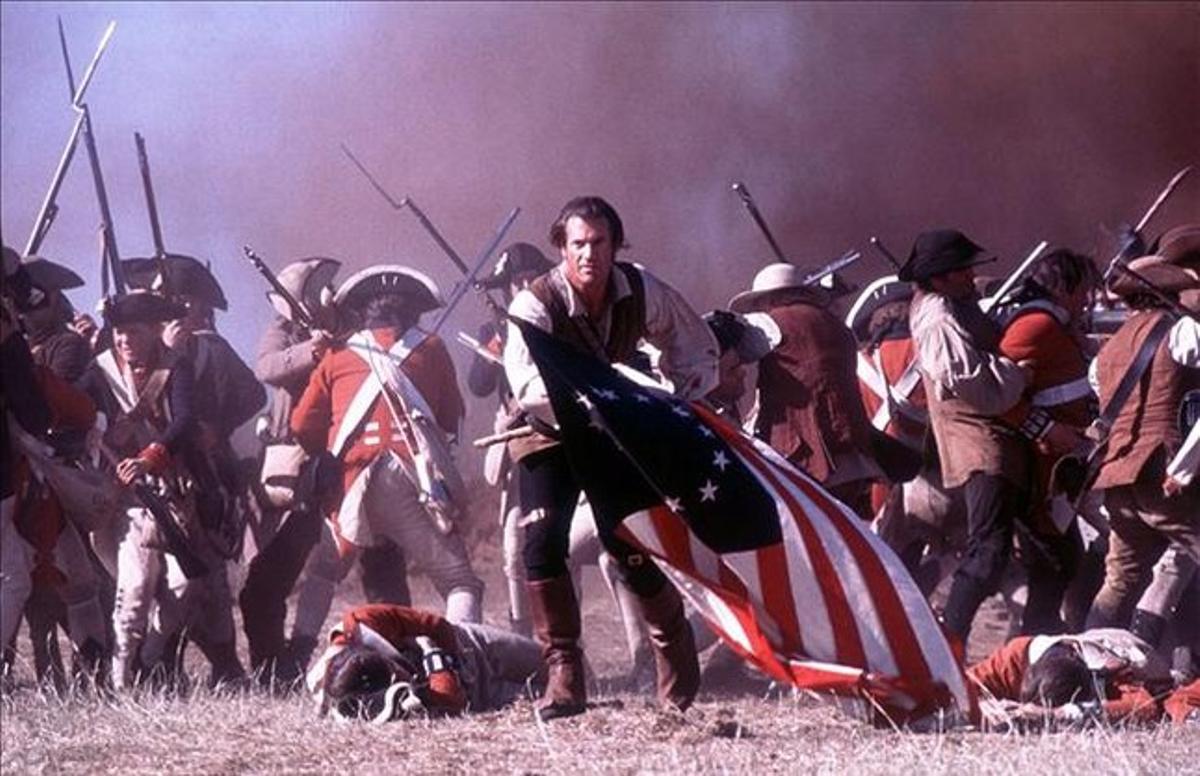 Mel Gibson, en una escena d’’El patriota’.