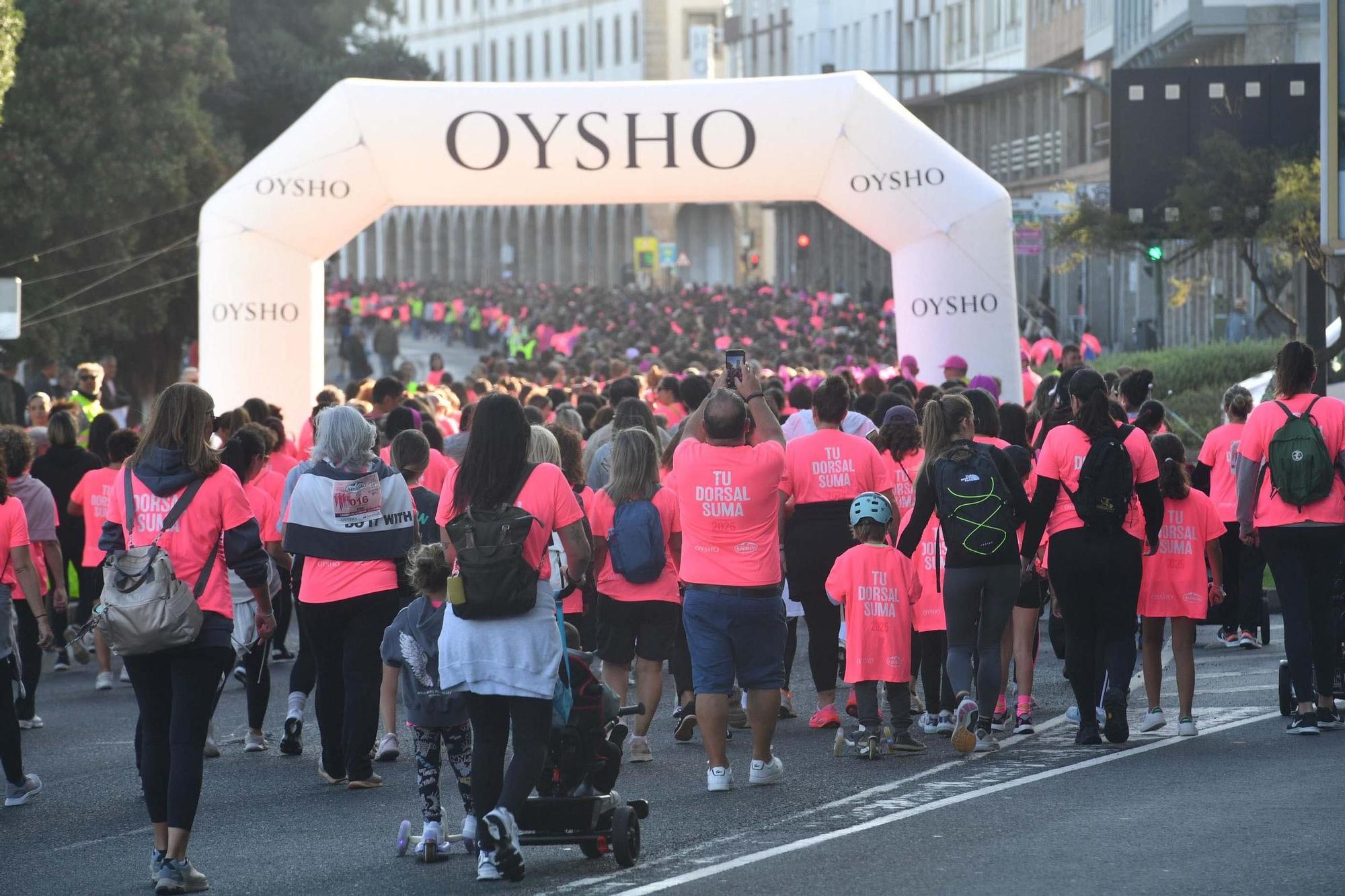 Carrera de la Mujer en A Coruña: 6,3 km para recaudar fondos contra el cáncer