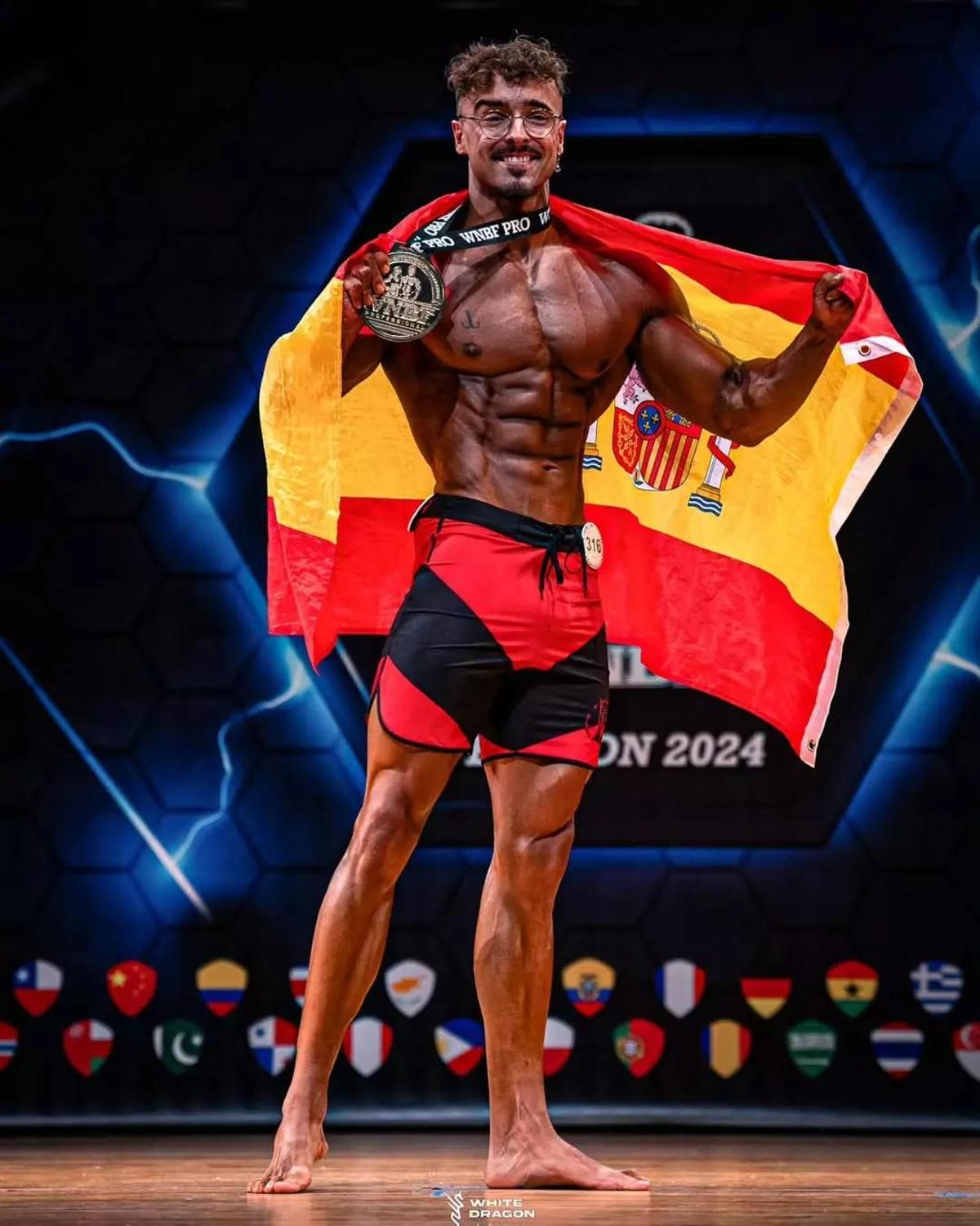 Ander Basurto, campeón del mundo Men's Physique por la WNBF.