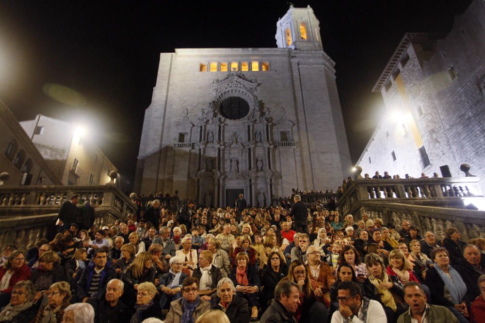 Concert del grup Terra Endins a les escales de la Catedral de Girona