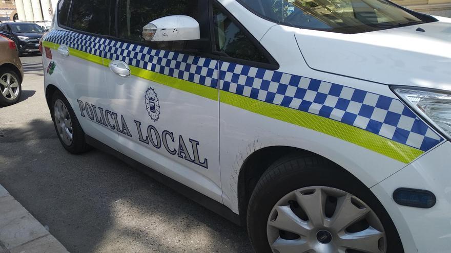 Coche de la Policía Local de Málaga.