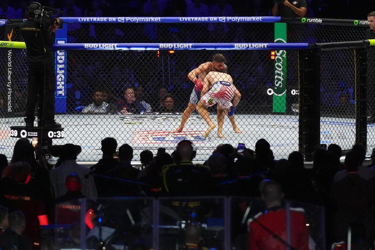 Las mejores imágenes de la UFC en la Casa Blanca