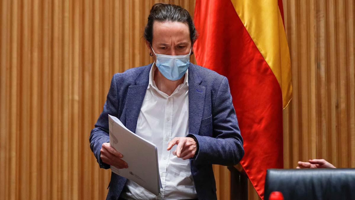 El vicepresidente del Gobierno, Pablo Iglesias