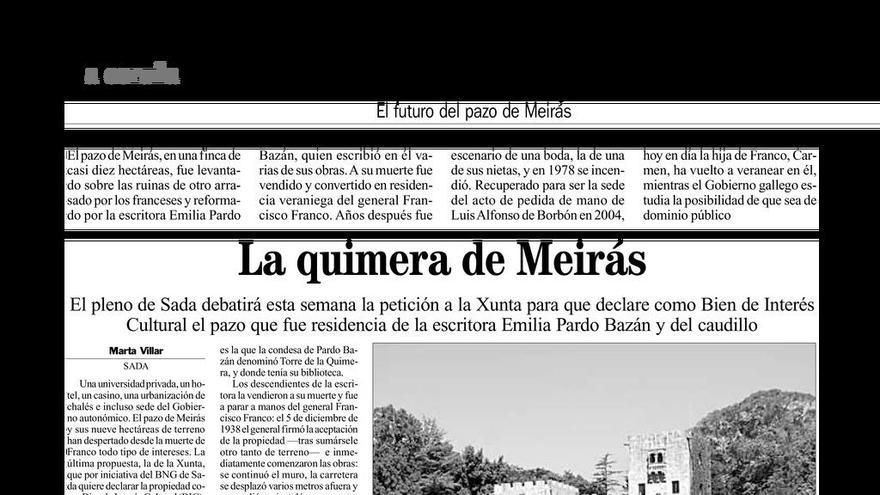 Página del 6 de agosto de 2007, de LA OPINIÓN.
