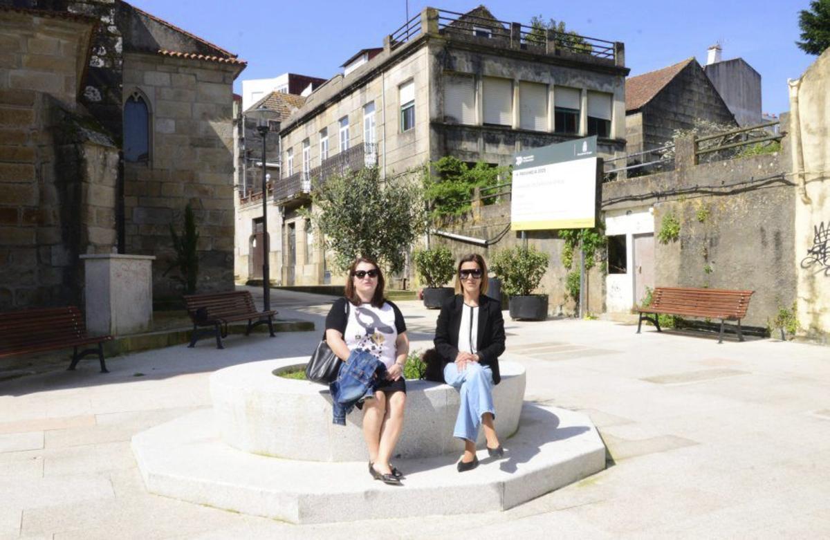 Fin de obra en Rúa da Estrela y mejoras en las aceras urbanas | G. NÚÑEZ