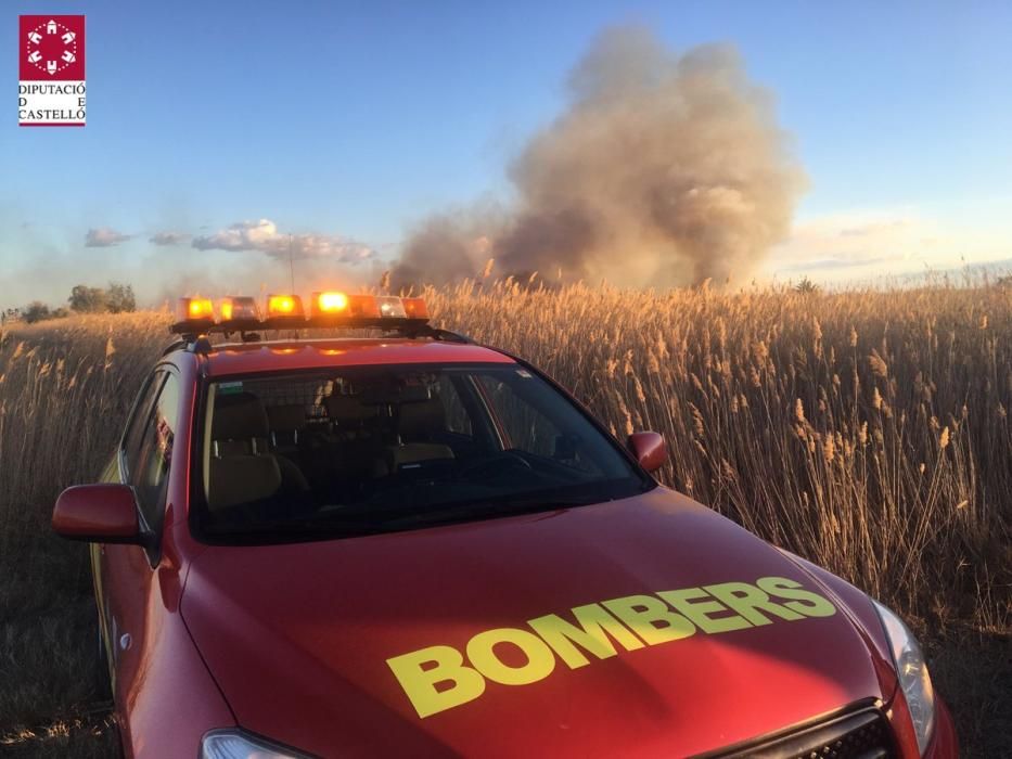 Incendio en el Prat Cabanes-Torreblanca