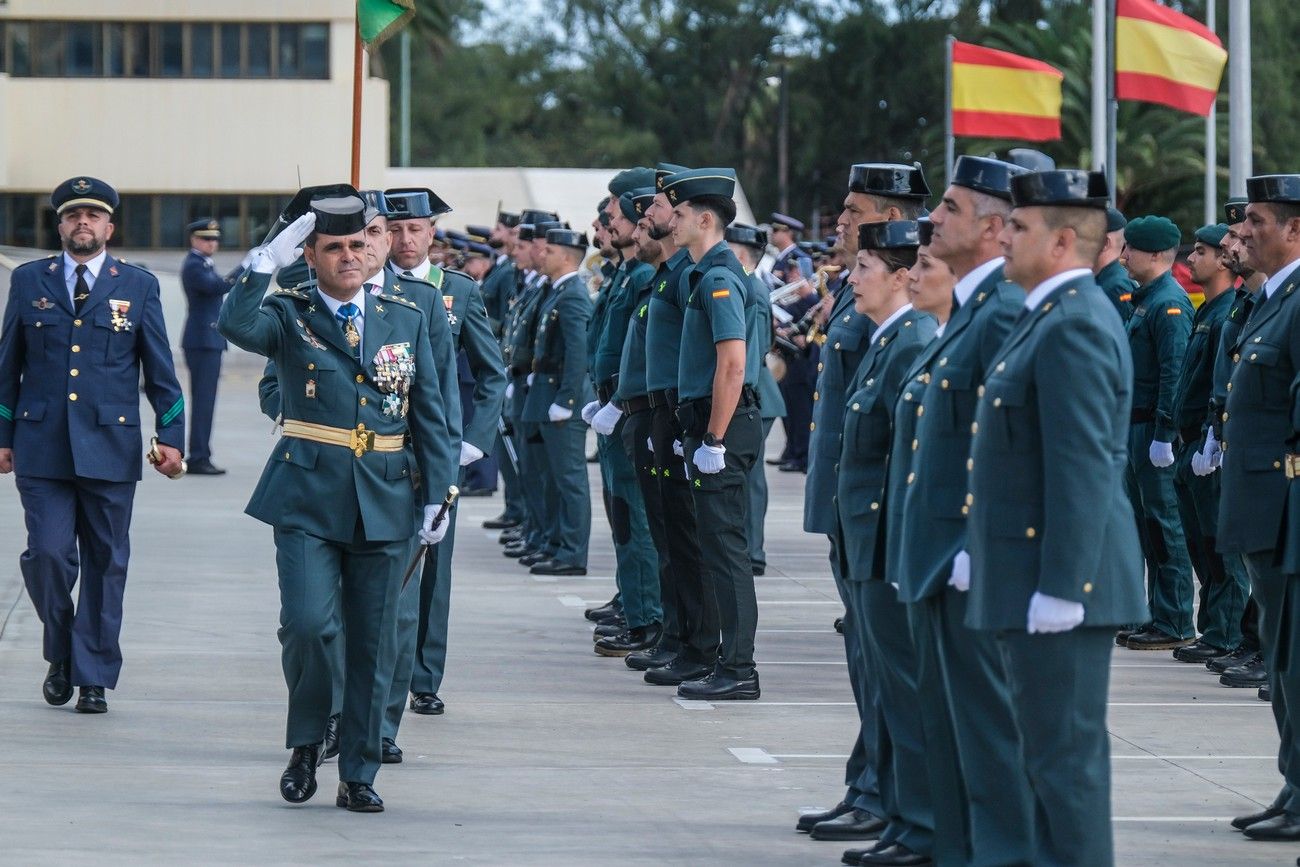 Día del Pilar en la comandancia de la Guardia Civil de Las Palmas