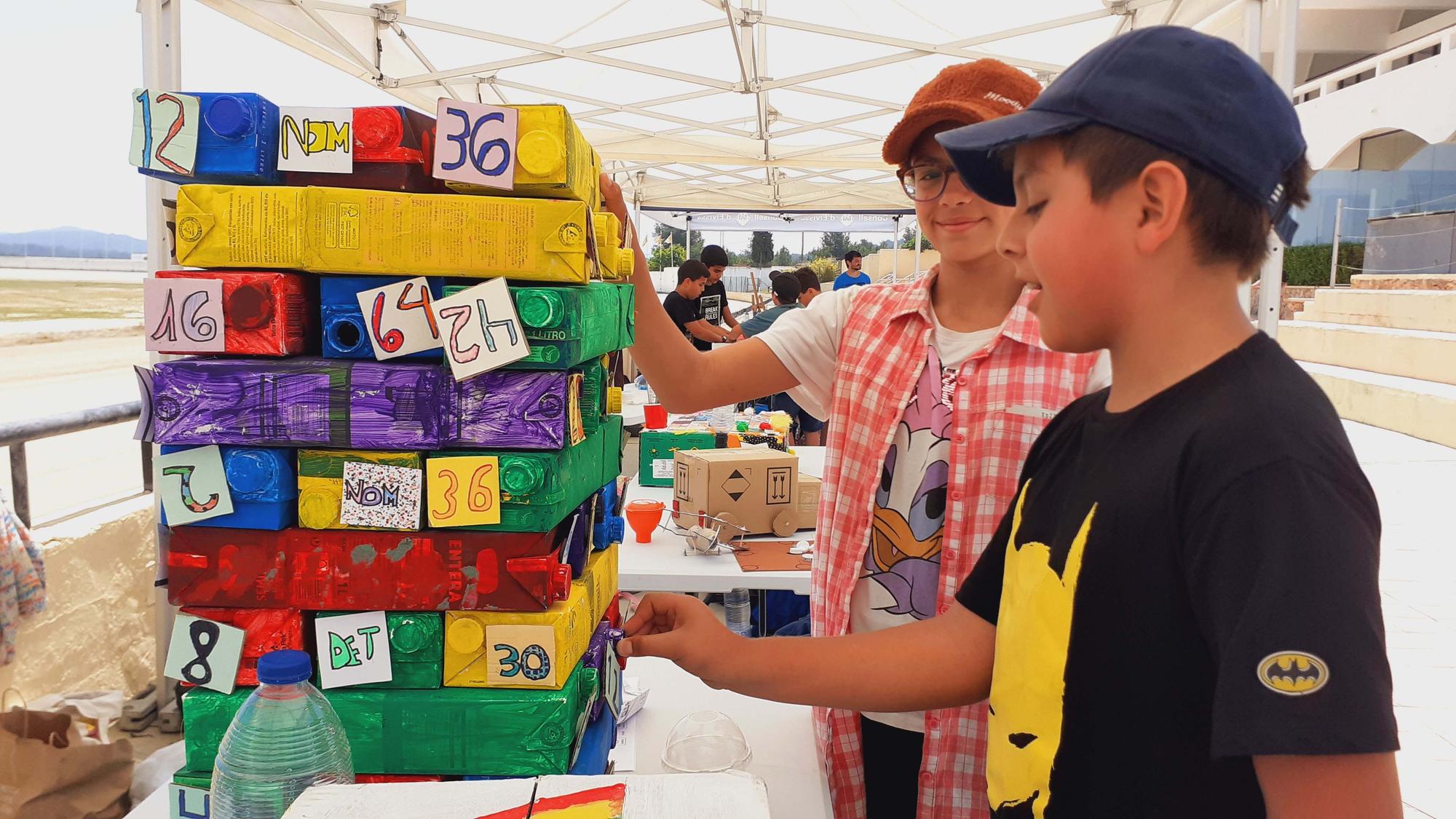 Pequeños maestros del reciclaje en Ibiza