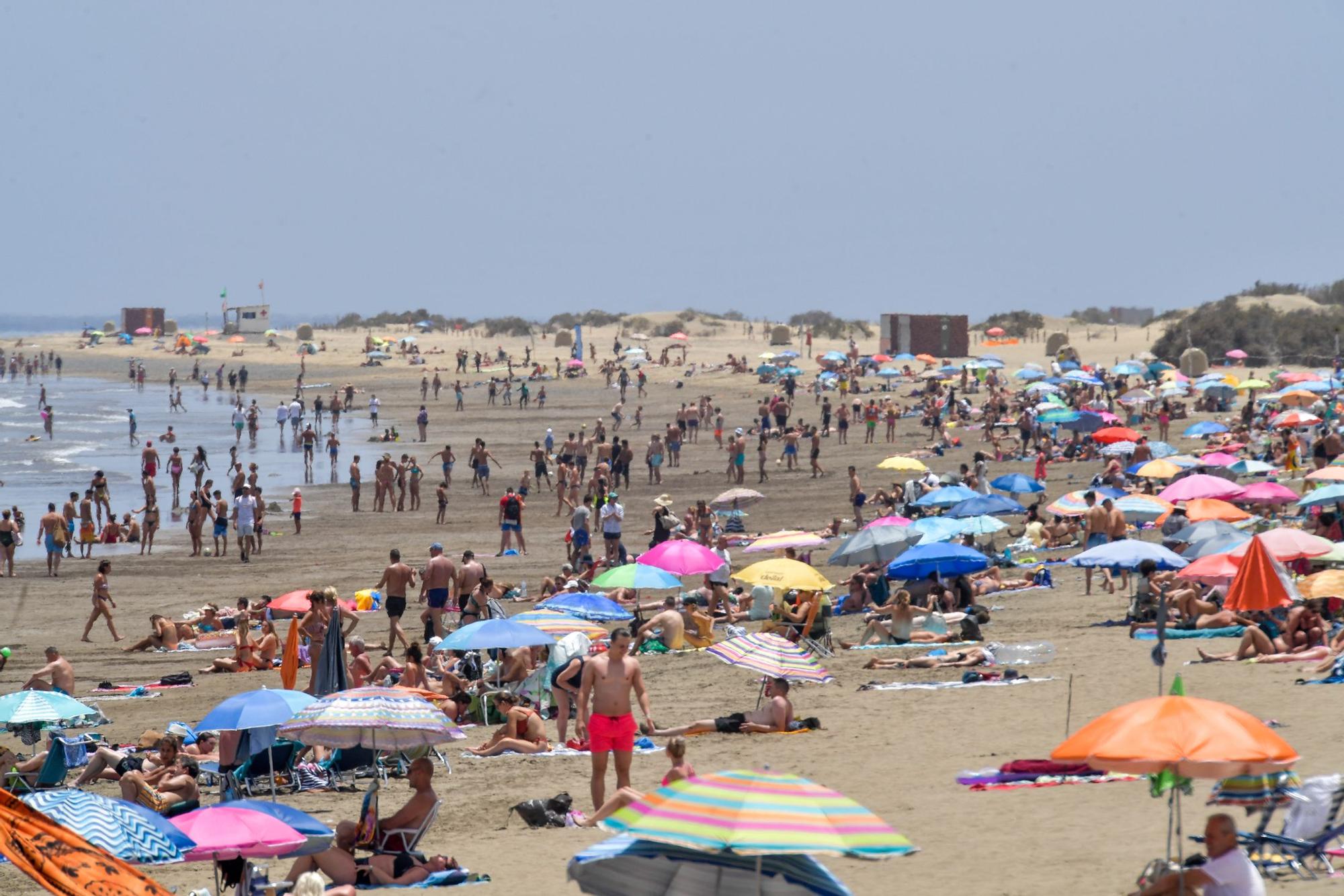 Ola de calor en Gran Canaria (16/07/2021)