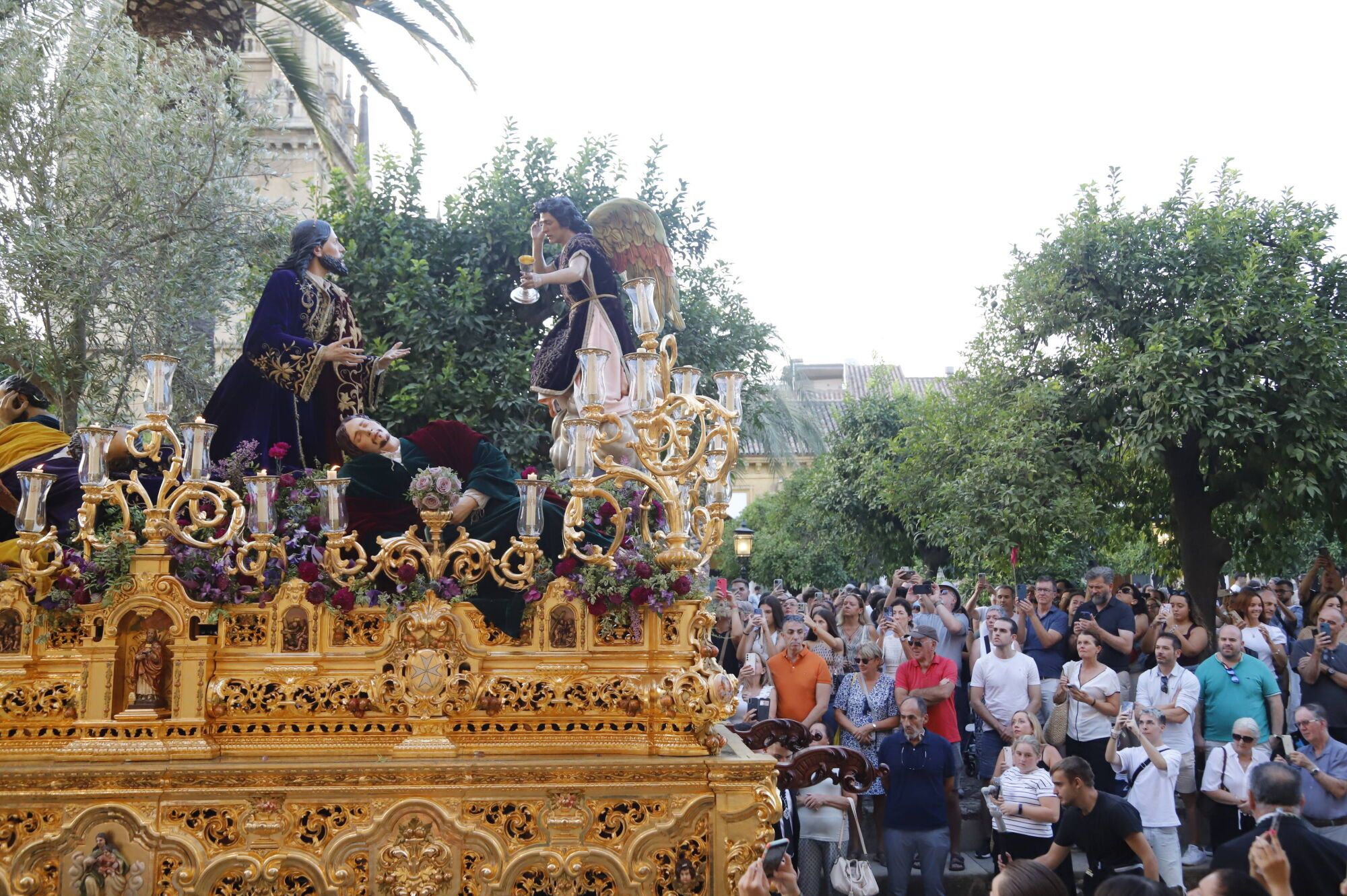 La procesión de la Hermandad del Huerto, en imágenes