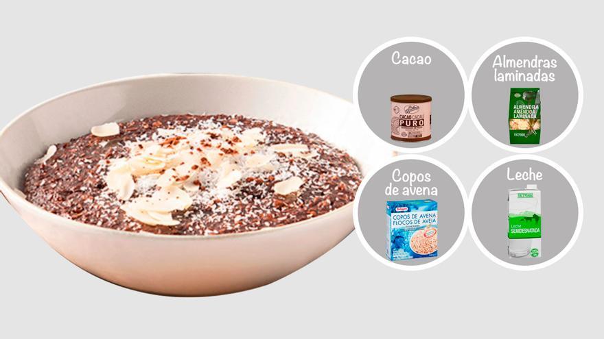 Porridge de cacao.