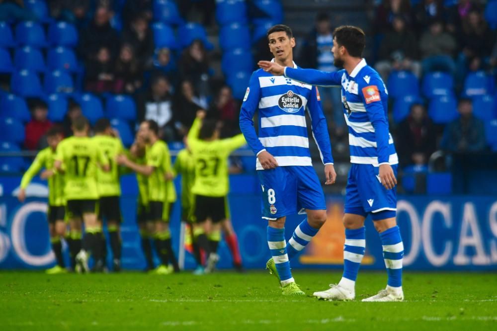 El Dépor cae 1-3 ante el Zaragoza