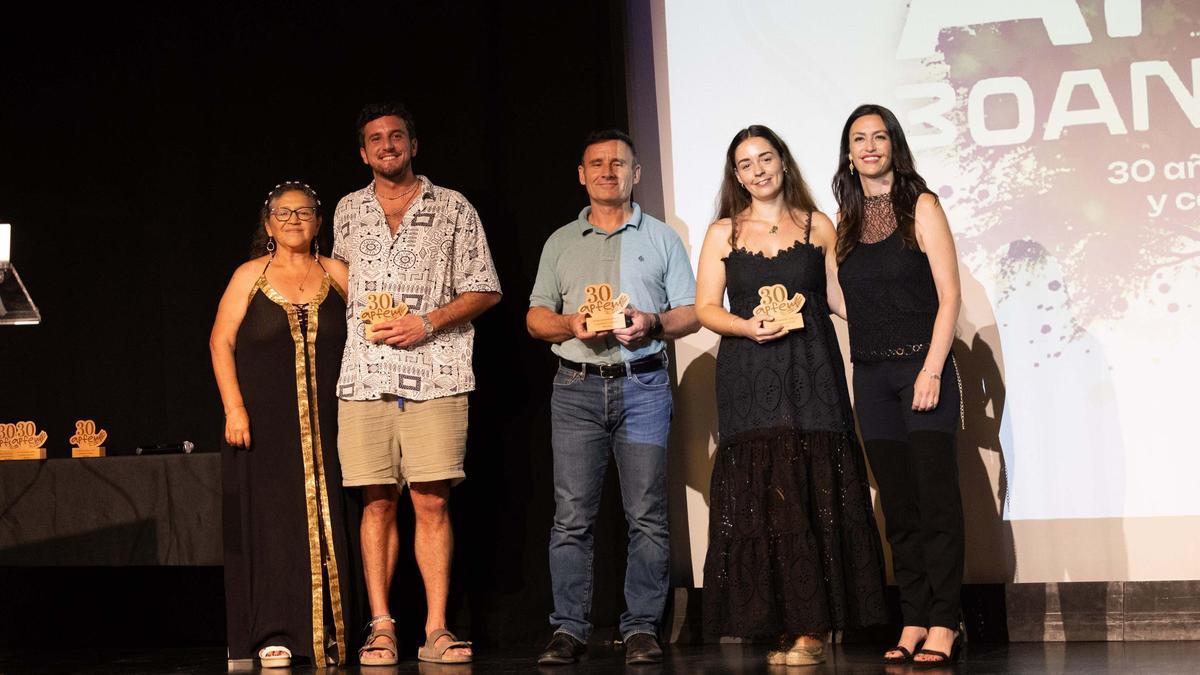 La gala se desarrolló en el Centro Cultural de Jesús.