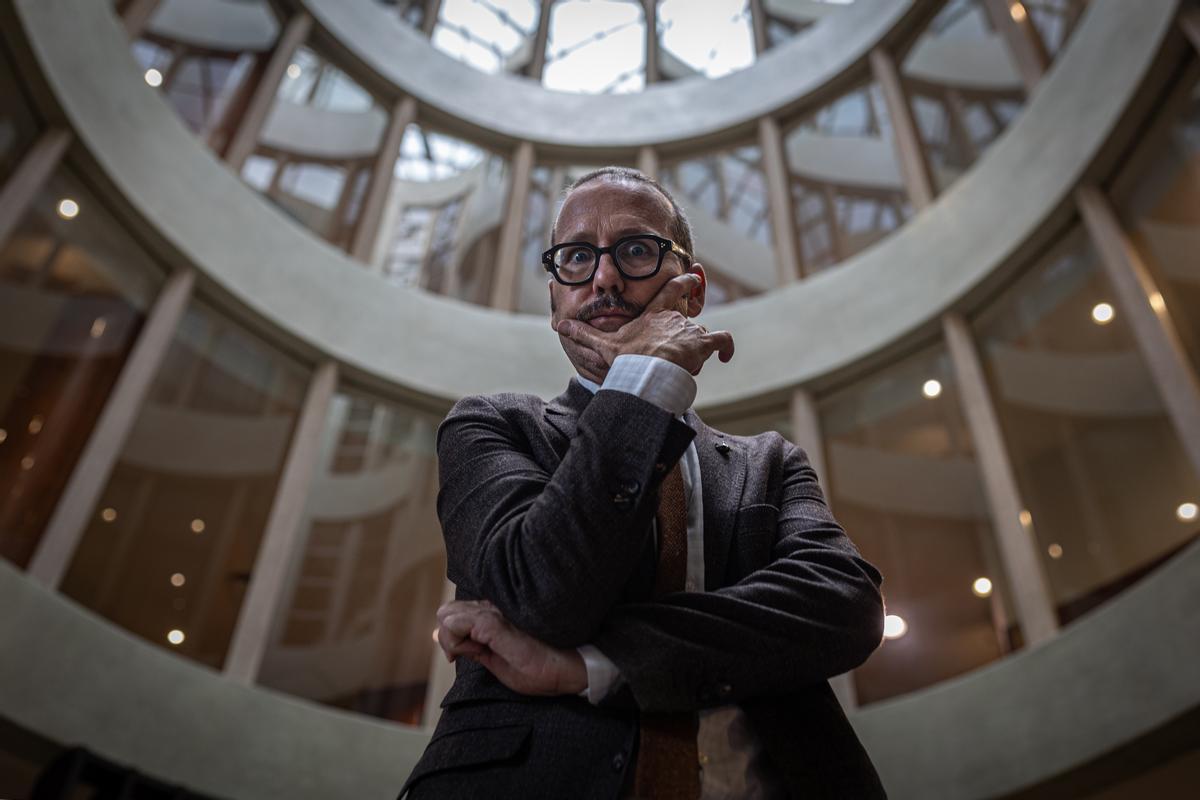 Joaquín Reyes, en un hotel de Barcelona.