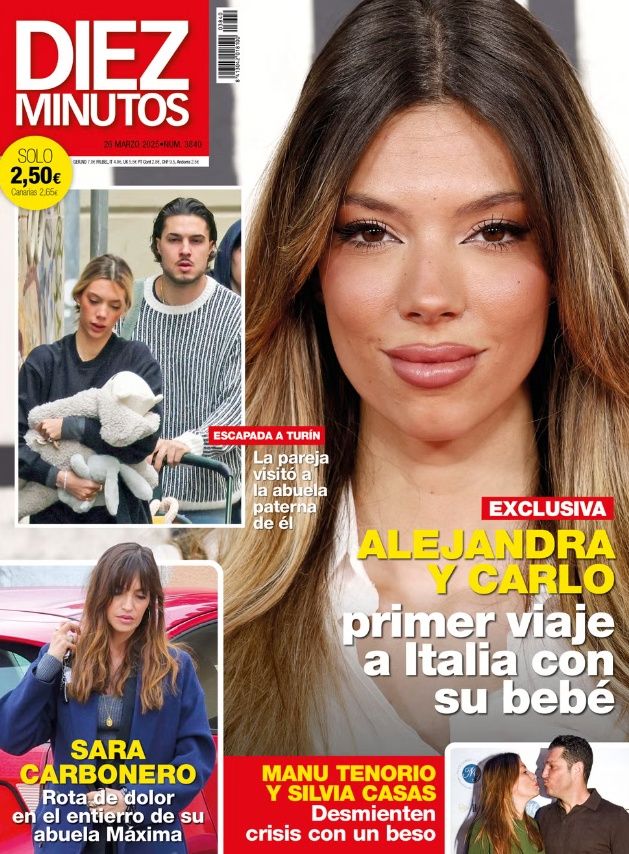 Portada de la revista Diez Minutos del 19 de marzo de 2025