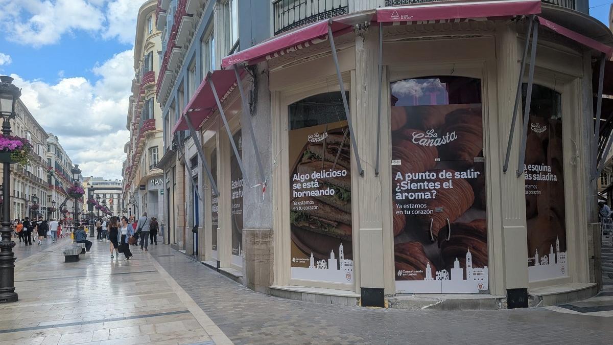 El local de la calle Larios de Málaga donde abrirá La Canasta.