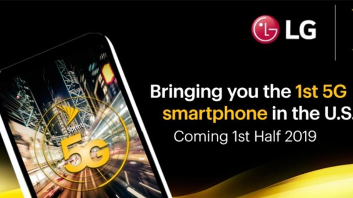 LG y Sprint se alían para traer el primer móvil 5G a principios de 2019