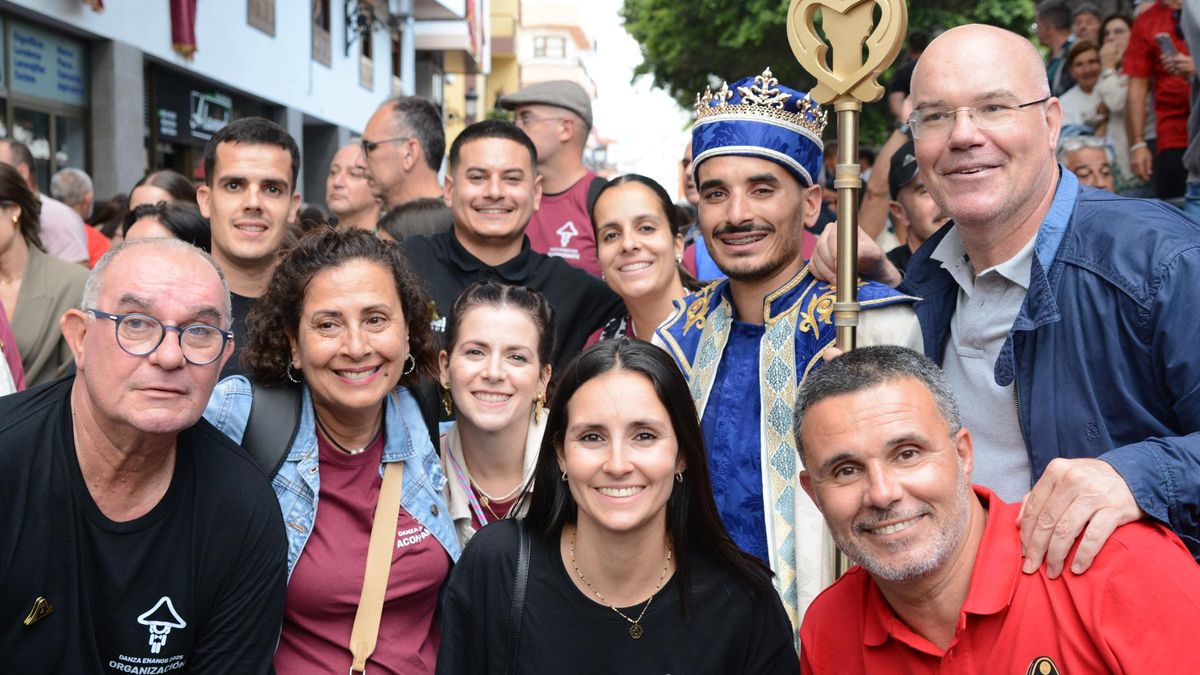 La familia Pérez Morales, referente de las Fiestas Lustrales de La Palma