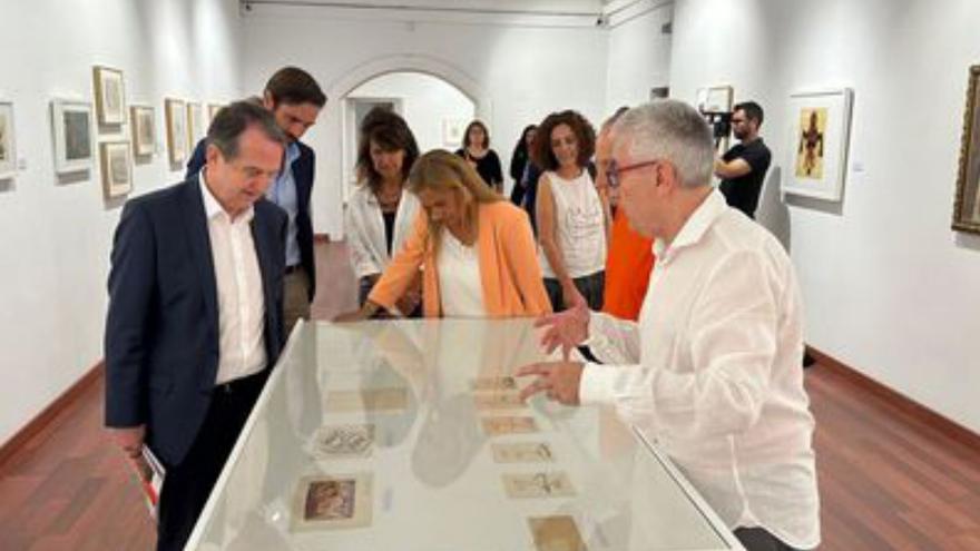 La Casa das Artes abre la exposición de obras de Granell y Colmeiro