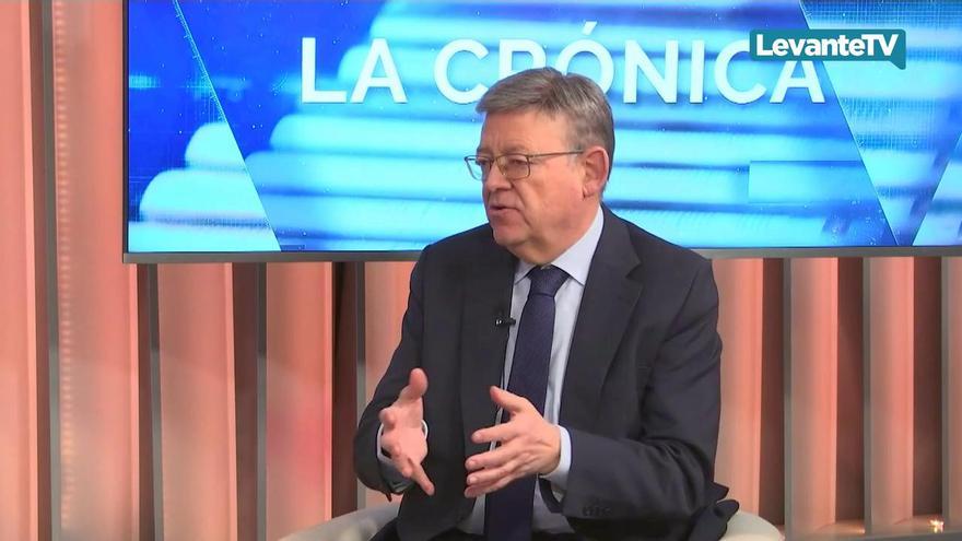 Ximo Puig, primer invitado en `La Crónica´ de Levante Televisión