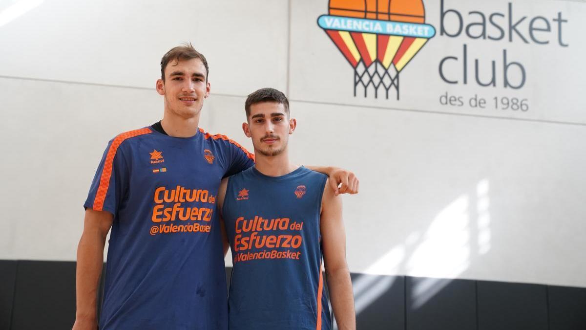 Millán Jiménez y Guillem Ferrando, juntos en L'Alqueria del Basket