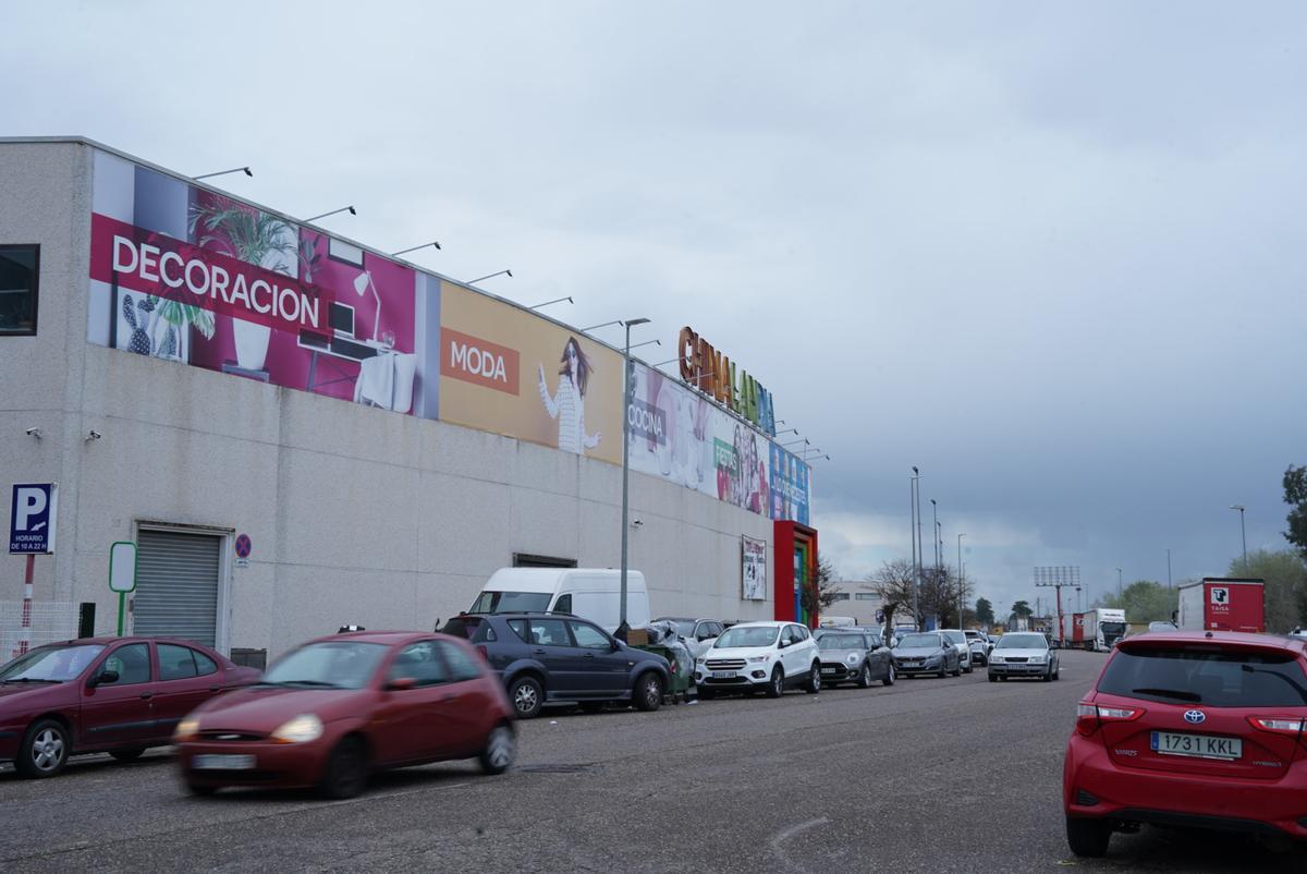 Polígono industrial del Torerito, a la entrada de Las Quemadas.