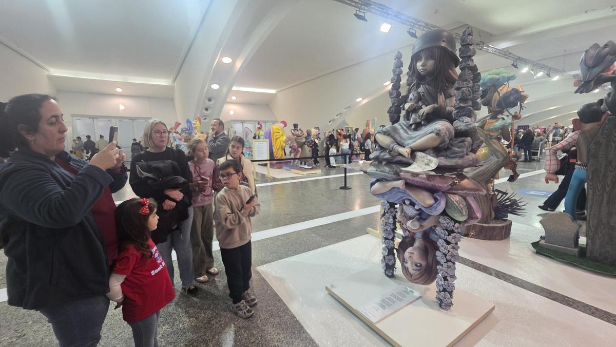 Así es el ninot indultado de las Fallas de Valencia.