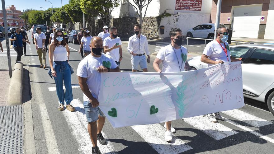 Manifestación en Arguineguín (17/04/21)