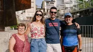 Turistas de Andalucía y Extremadura buscan alivio al calor extremo en Ourense y la Ribeira Sacra