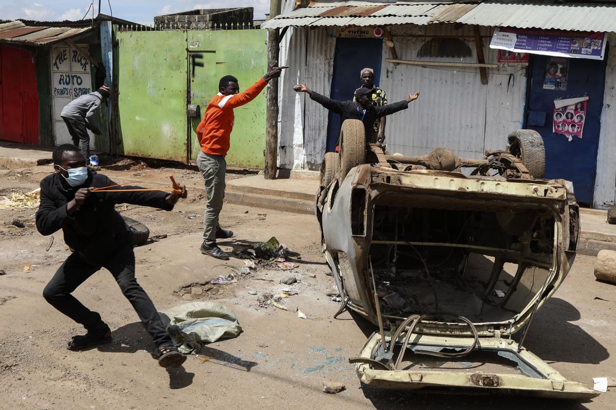 Protestas en Kenia contra el mandato del presidente Ruto