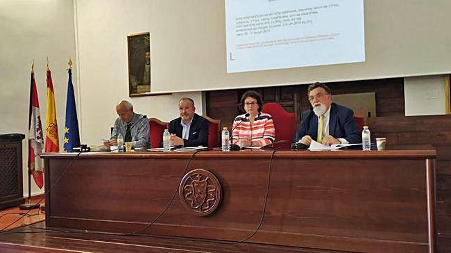 Acto inaugural del Congreso de Ciencias Sociales y Humanidades, ayer en Salamanca.