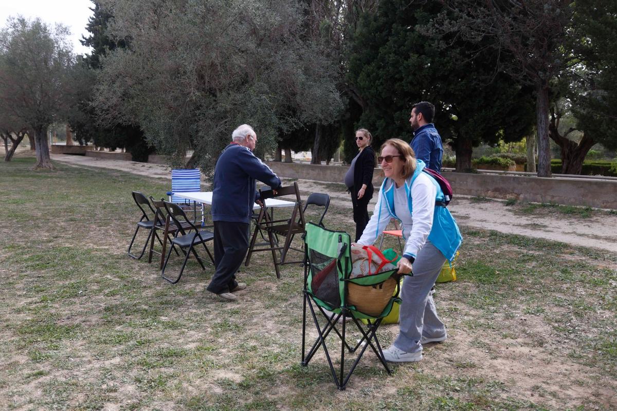 Lunes de Pascua en el parque de Sant Vicent de Llíria