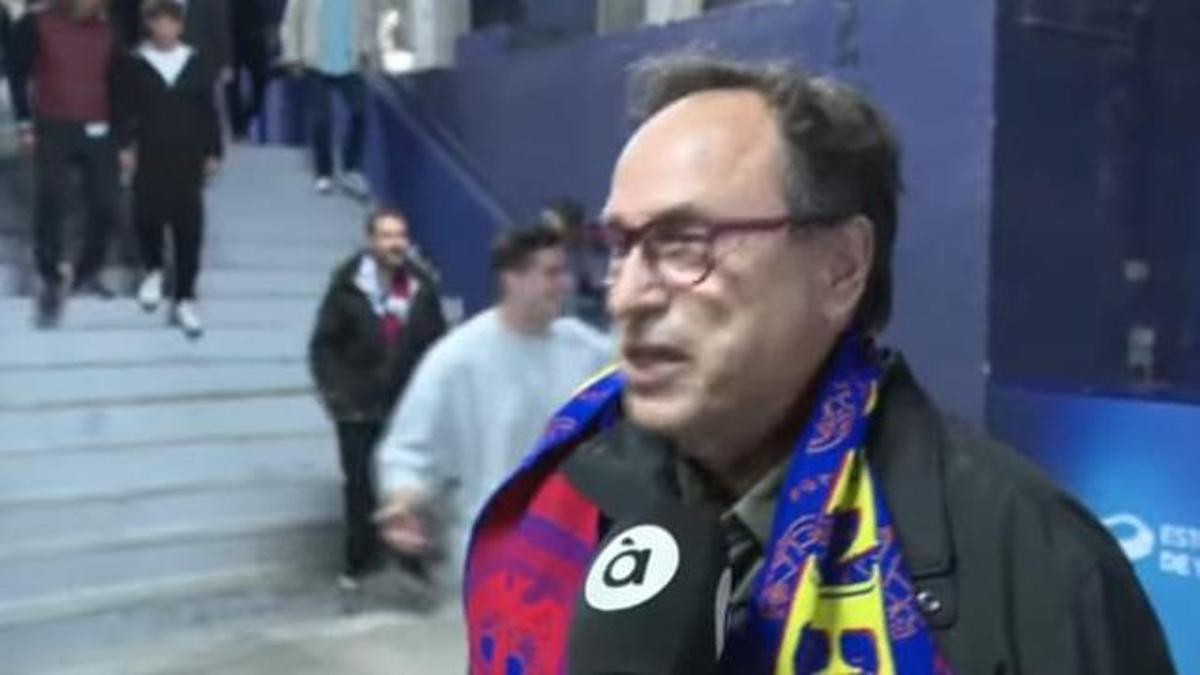 Vicent Soler, el viernes en el Ciutat de València