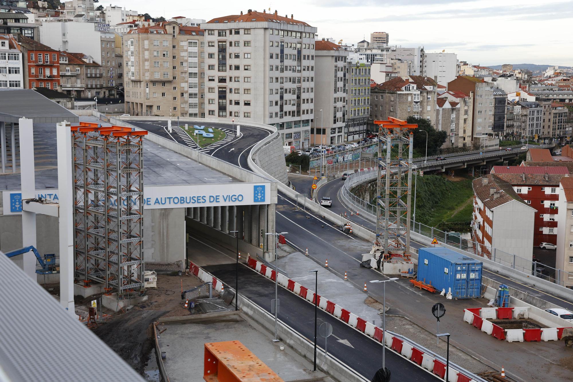 El túnel de Lepanto y la intermodal se preparan para su inminente apertura