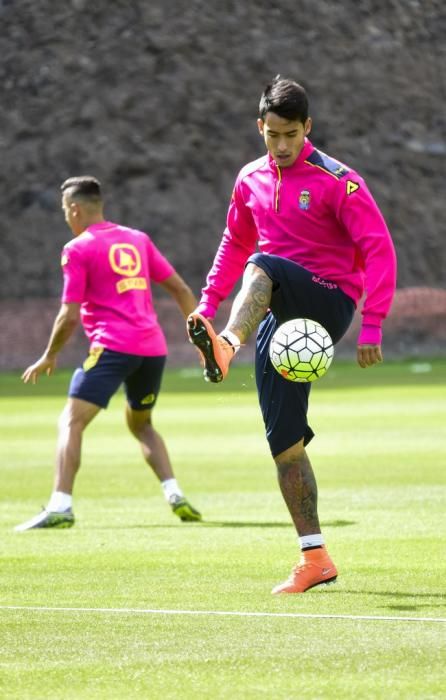 Entrenamiento de la UD Las Palmas