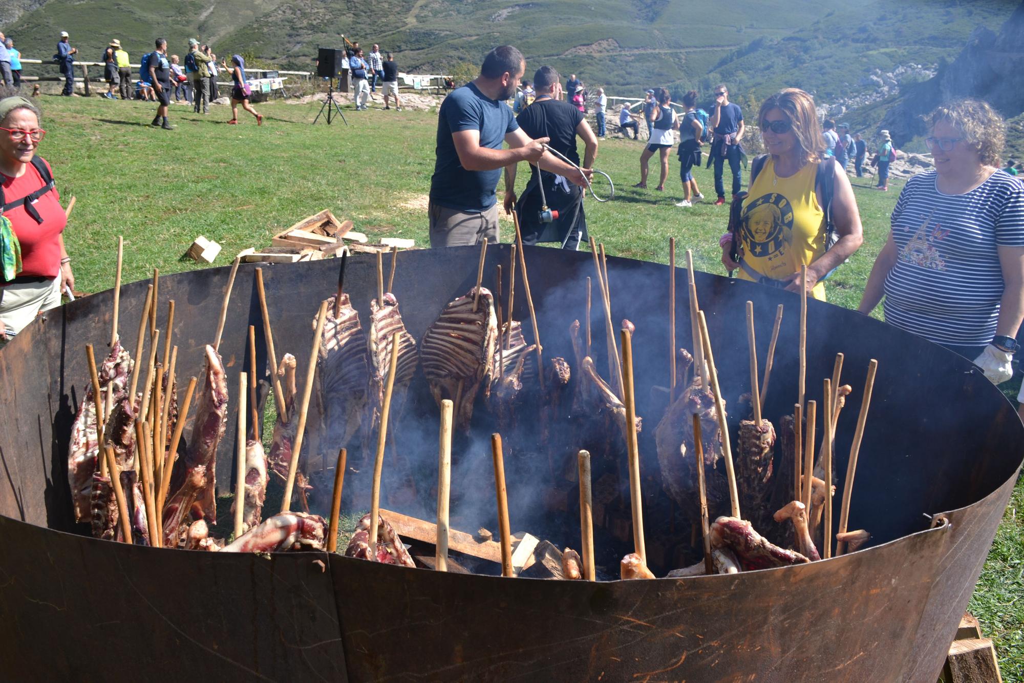 Romería de la trashumancia: así fue la XII edición del homenaje a los pastores en Saliencia (Somiedo)