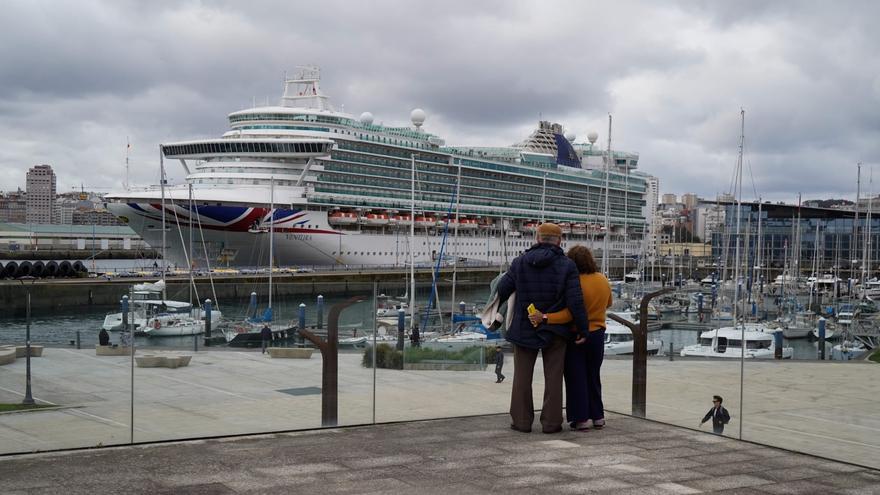 Escala del trasatlántico &#039;Ventura&#039; en A Coruña