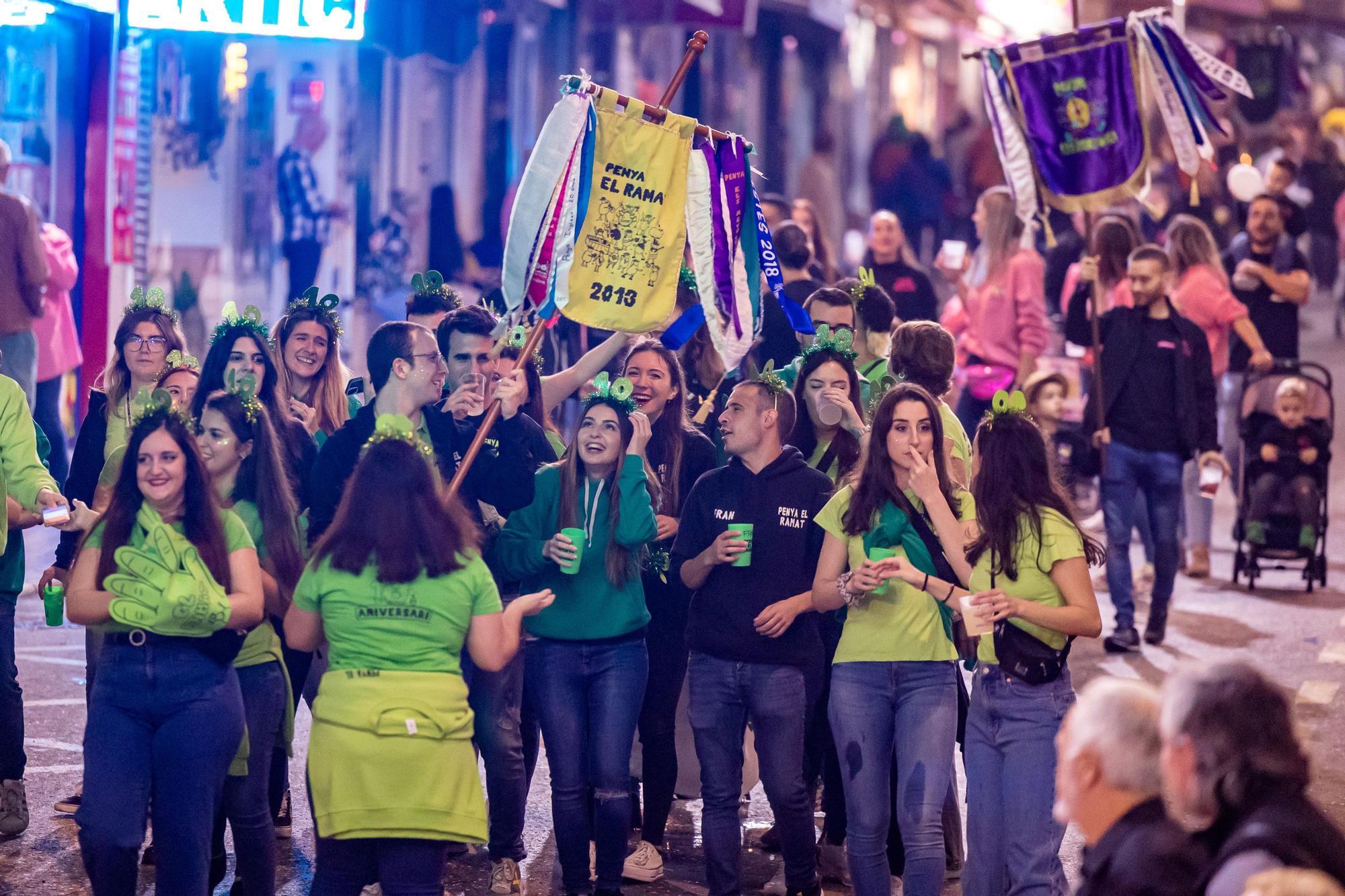 La Entrada de Peñas marca el inicio de las Fiestas de Benidorm