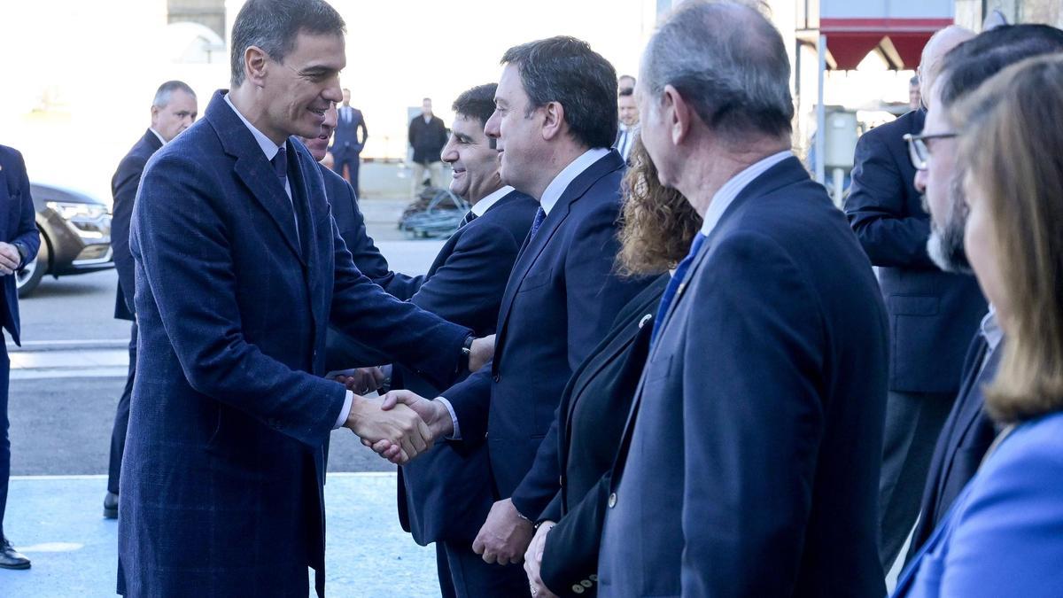 El presidente del Gobierno, hoy en Ferrol.