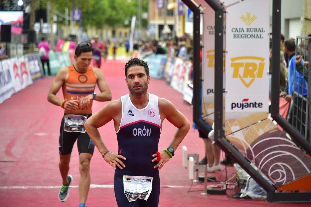 Llegada del triatlón de Fuente Álamo (I)