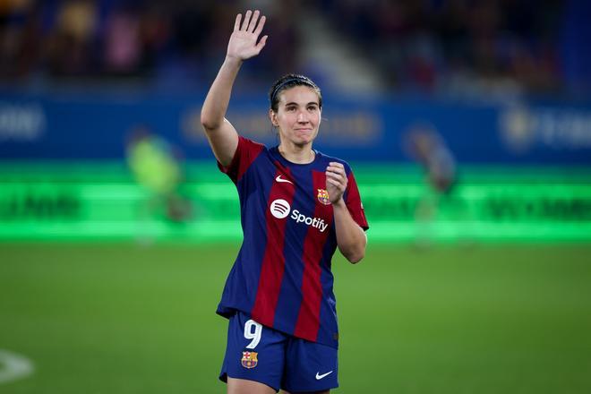 Liga F: FC Barcelona - Betis, el partido de despedida de Sandra Paños, Mariona Caldentey y Jonatan Giráldez, en imágenes