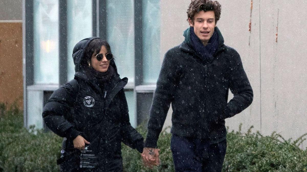 Camila Cabello y Shawn Mendes, de la mano por Toronto el pasado mes de enero