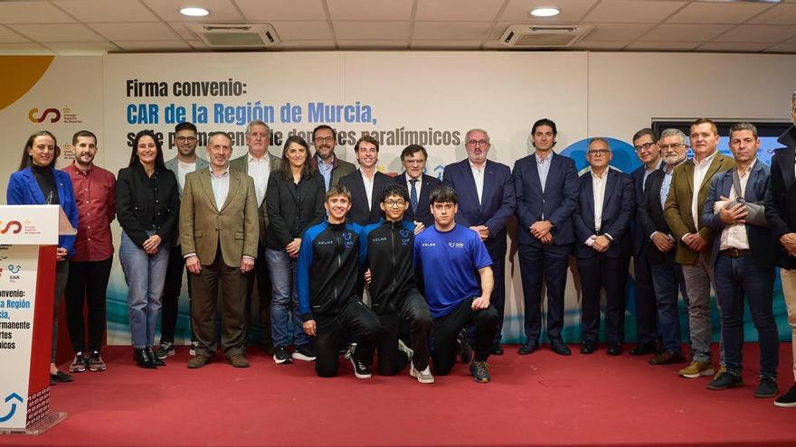 El CAR de Murcia presenta el primer centro especializado en deporte paralímpico en España