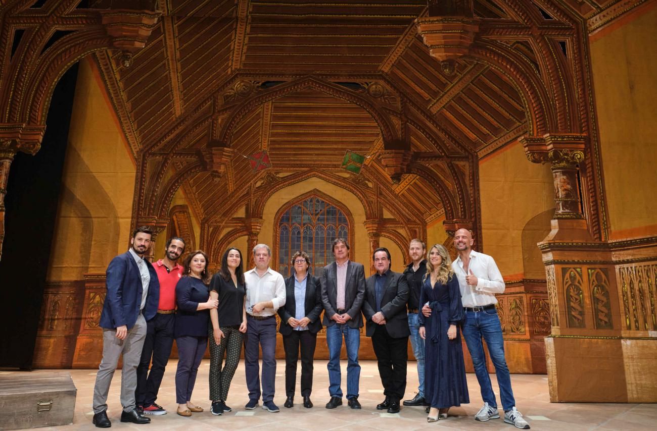 Presentación de la ópera 'Un ballo in maschera' en el Auditorio de Tenerife