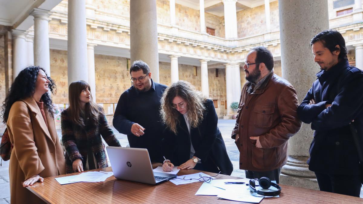 El equipo de investigación de la USAL.