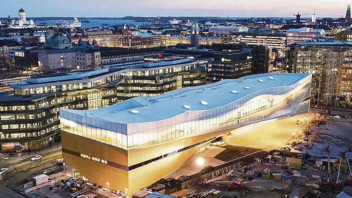 Helsinki inaugura Oodi, la biblioteca del siglo XXI